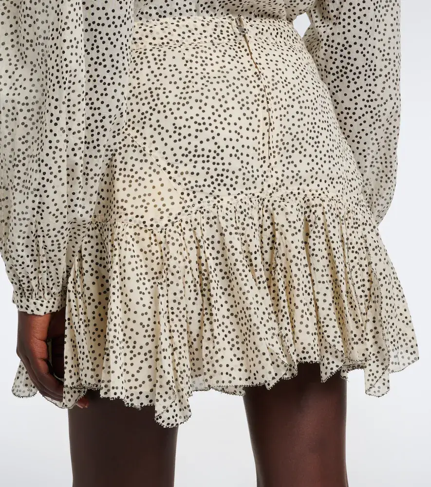 Marant Étoile Daneen polka-dot cotton voile miniskirt | Thumbnail 4 Marant Étoile Daneen polka-dot cotton voile miniskirt | Thumbnail 4