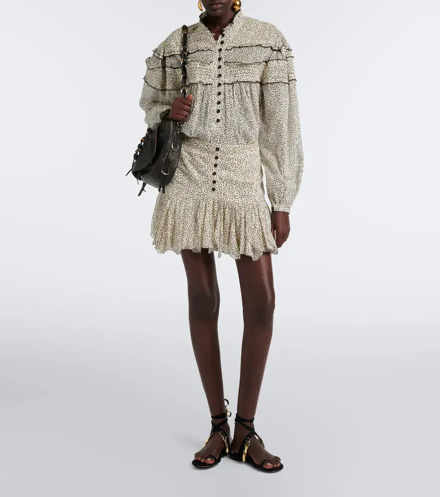 Marant Étoile Daneen polka-dot cotton voile miniskirt | Thumbnail 5 Marant Étoile Daneen polka-dot cotton voile miniskirt | Thumbnail 5