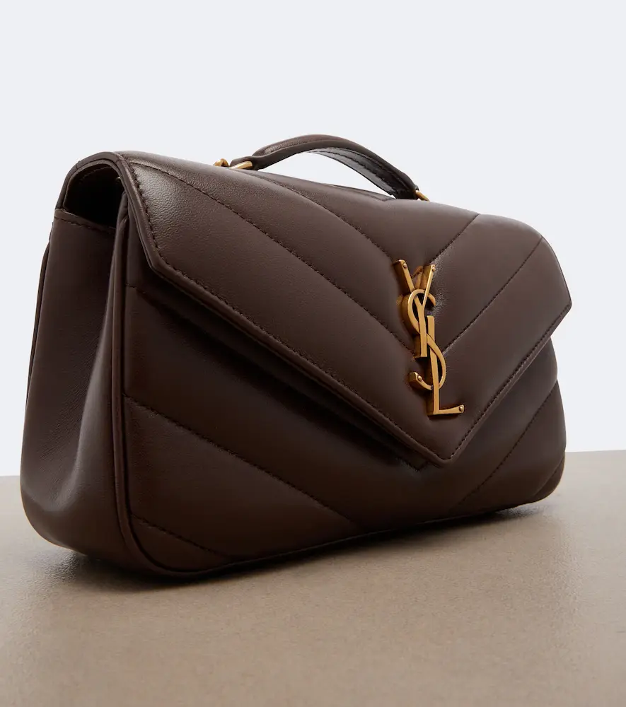 Saint Laurent Loulou Small leather shoulder bag | Thumbnail 4