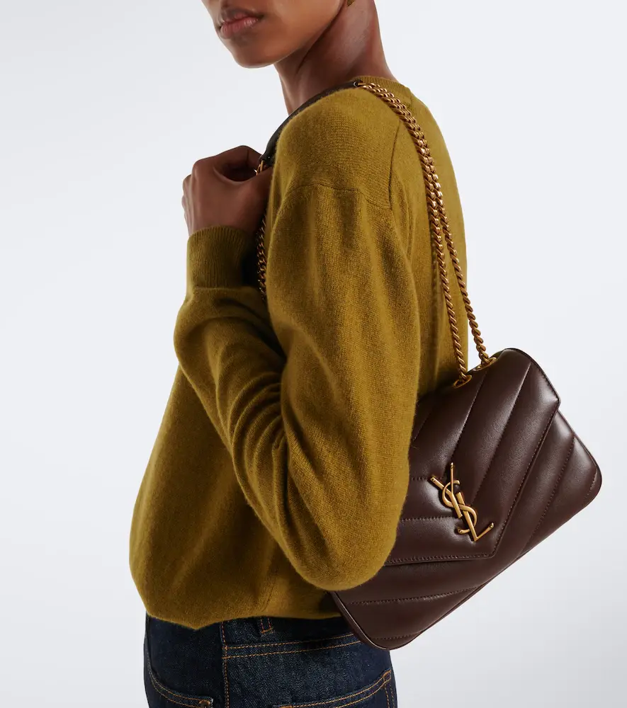 Saint Laurent Loulou Small leather shoulder bag | Thumbnail 6