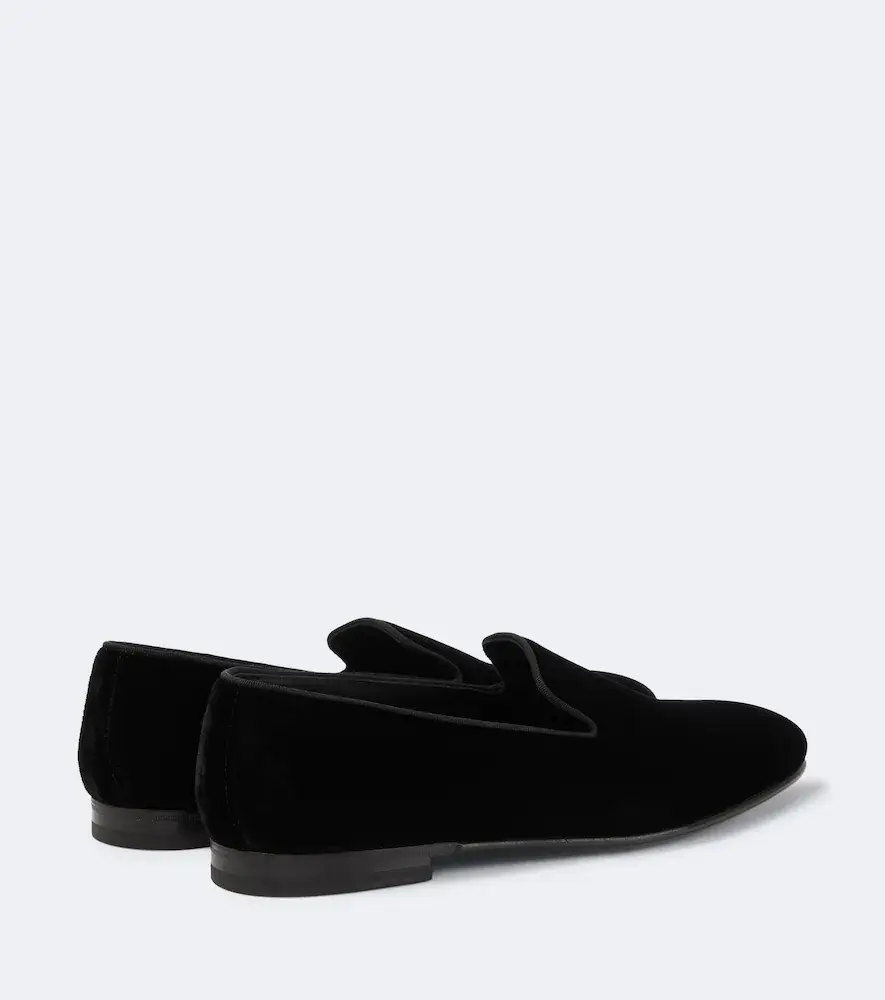 Manolo Blahnik Mario velvet loafers | Thumbnail 3 Manolo Blahnik Mario velvet loafers | Thumbnail 3