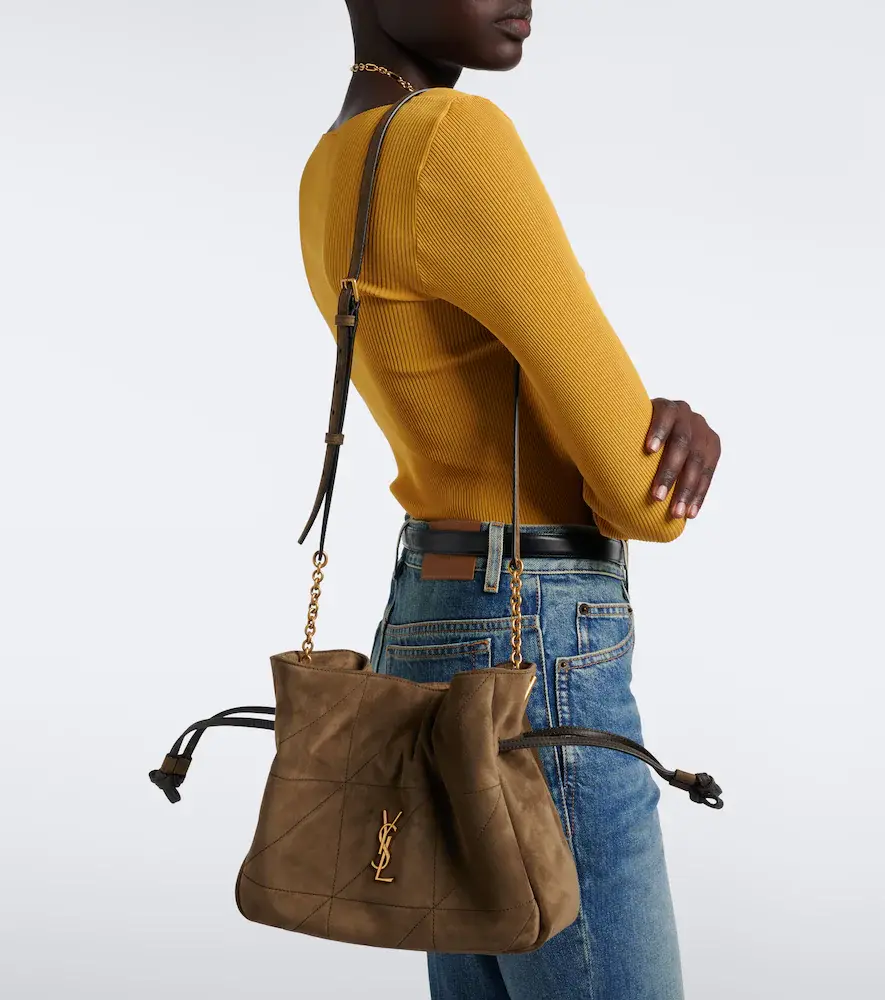 Saint Laurent Jamie suede shoulder bag | Thumbnail 6