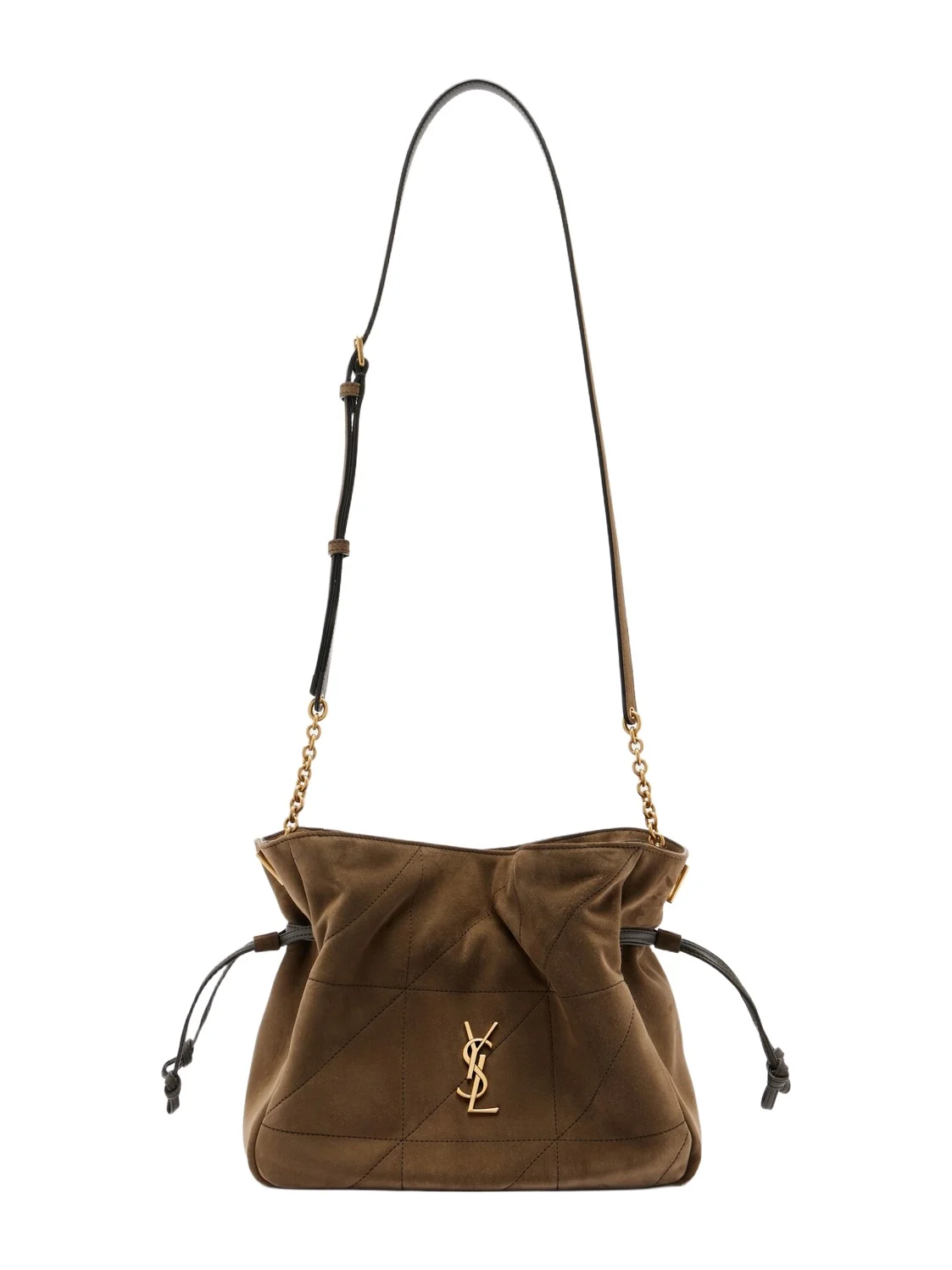 Saint Laurent Jamie quilted suede shoulder bag