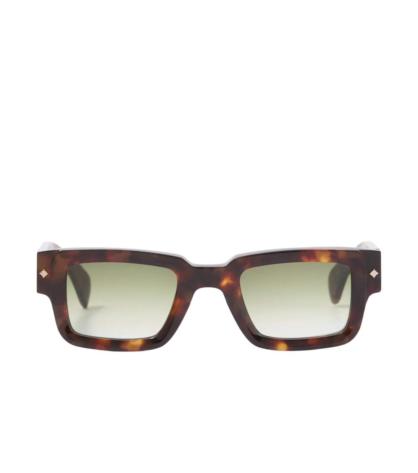 Sato Cervantes tortoiseshell rectangular sunglasses