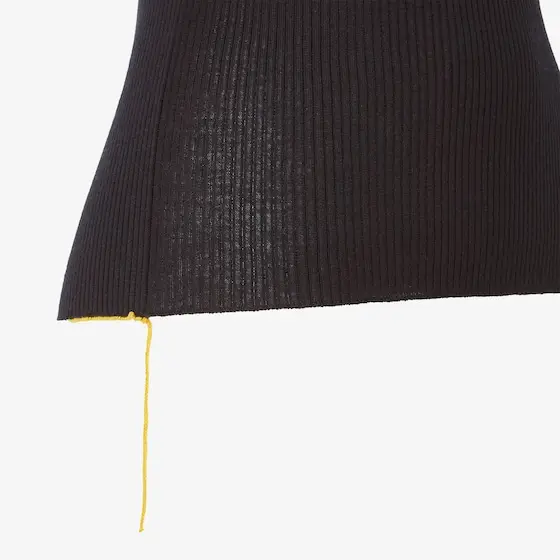 Fendi Wool Ribbed Top | Thumbnail 3 Fendi Wool Ribbed Top | Thumbnail 3