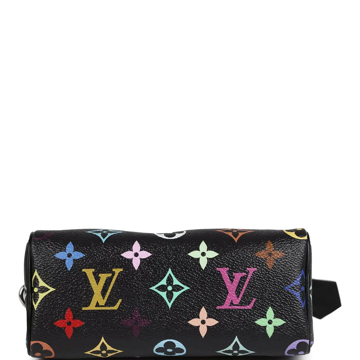 Louis Vuitton Louis Vuitton X Murakami Nano Speedy Bag Black Multicolor Monogram Silver Hardware | Thumbnail 7 Louis Vuitton Louis Vuitton X Murakami Nano Speedy Bag Black Multicolor Monogram Silver Hardware | Thumbnail 7