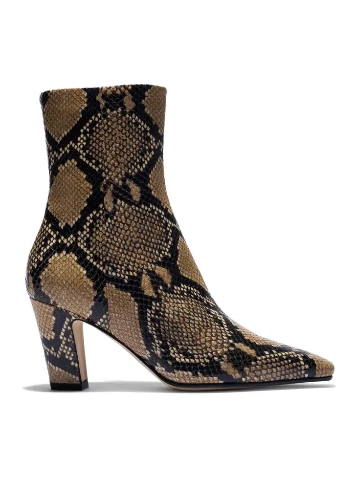 Maris Snake-Printed Leather Boots Maris Snake-Printed Leather Boots