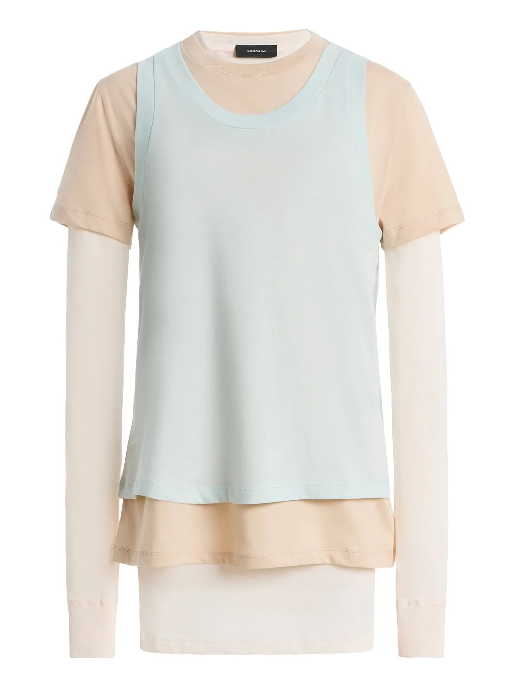 Wardrobe.NYC Layered Tee Mini