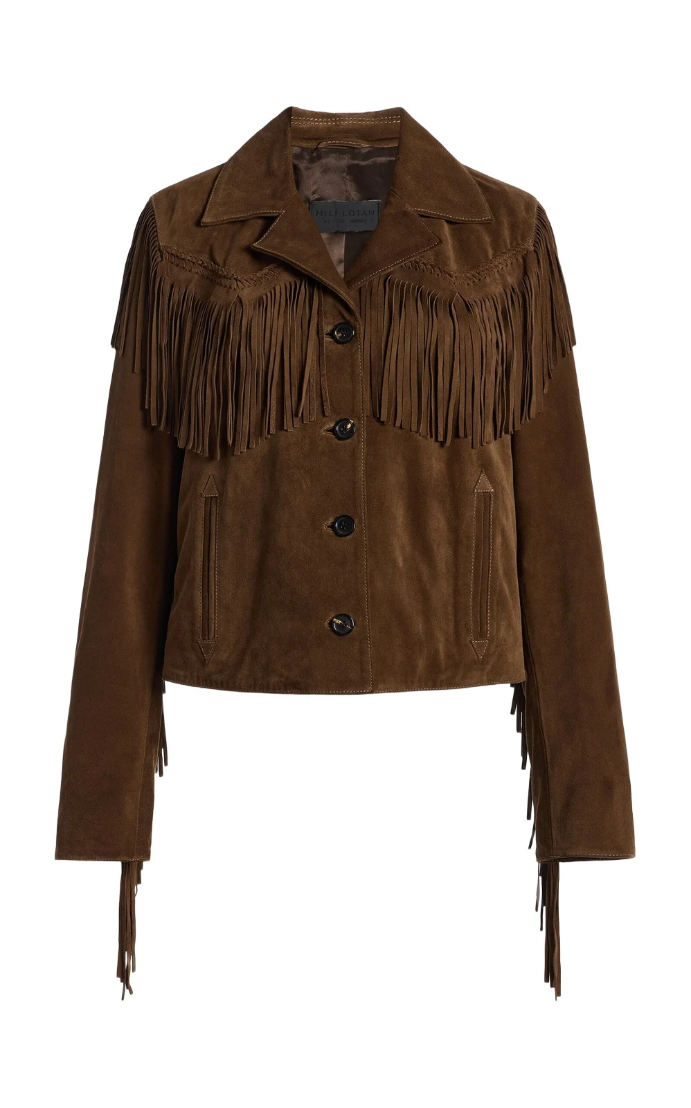 Eloi Fringed Suede Jacket Eloi Fringed Suede Jacket