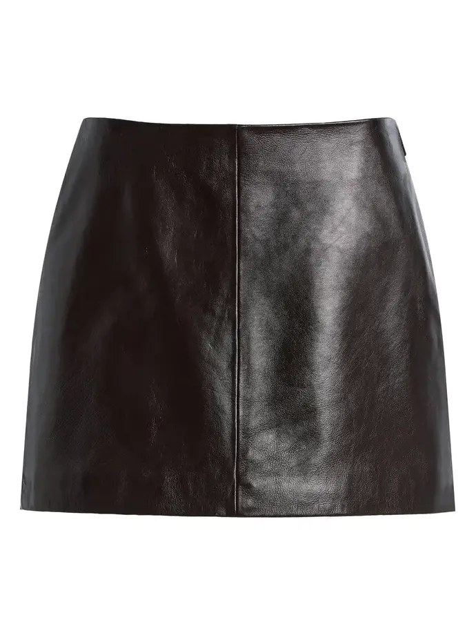 Melody Palermo Leather Mini Skirt Melody Palermo Leather Mini Skirt