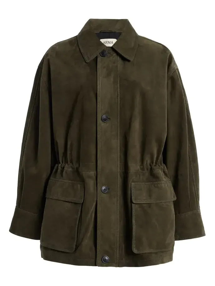 Maeve Relaxed Suede Jacket Maeve Relaxed Suede Jacket