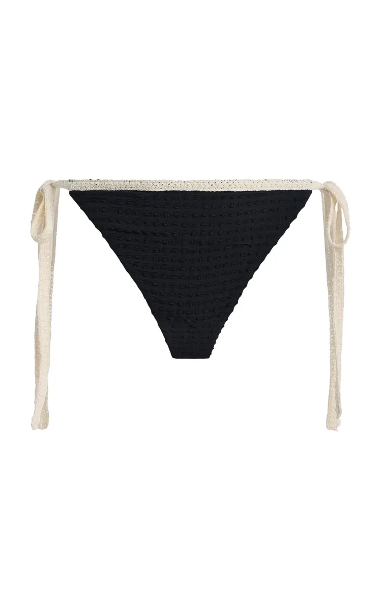 Sea Lenora Color-Blocked Bikini Bottoms | Thumbnail 4