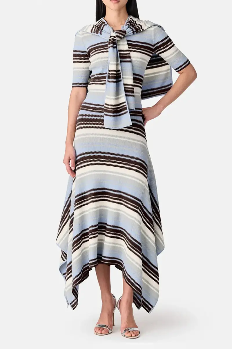 Monse Striped Jacquard Skirt | Thumbnail 2