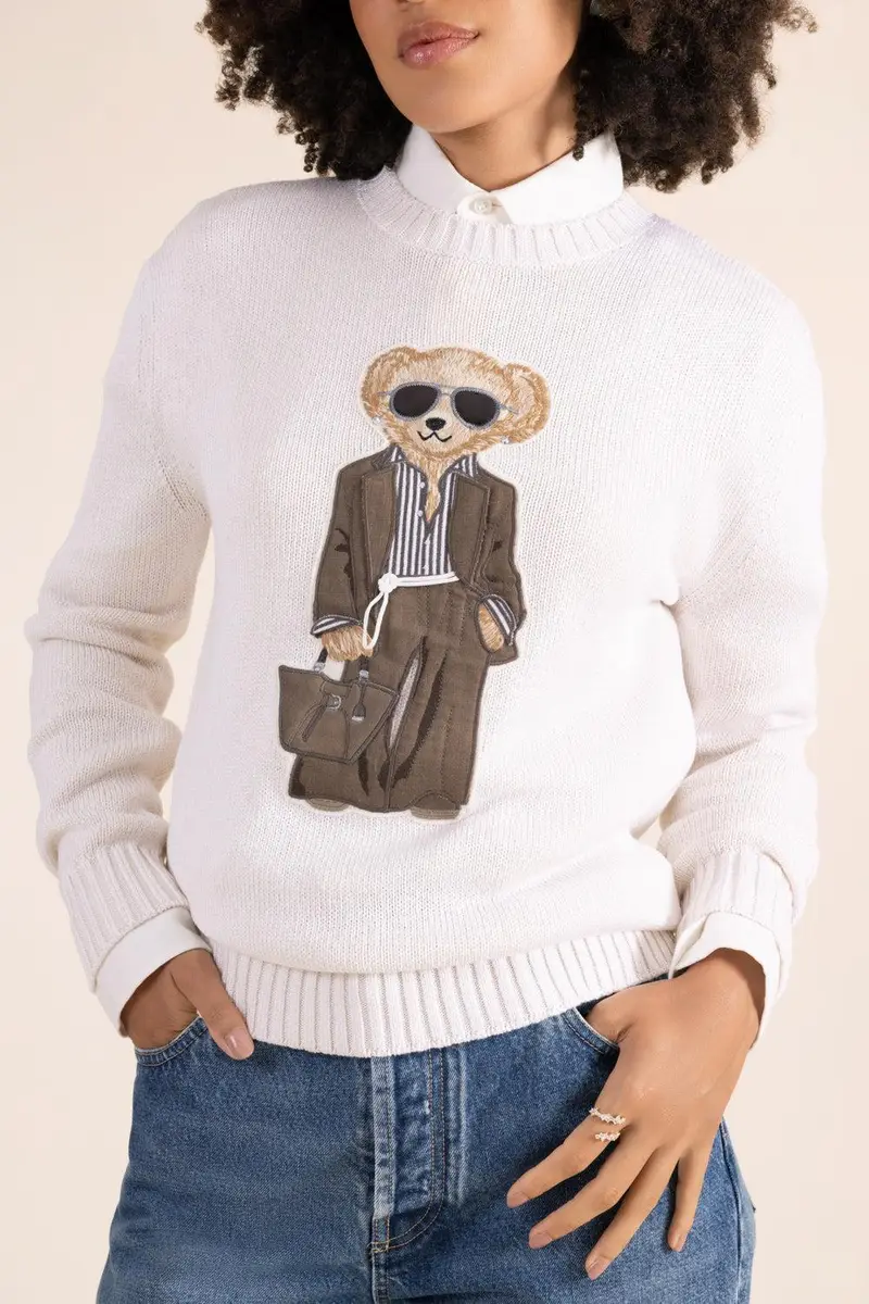 Ralph Lauren Summer Polo Bear Crewneck Sweater | Thumbnail 2 Ralph Lauren Summer Polo Bear Crewneck Sweater | Thumbnail 2