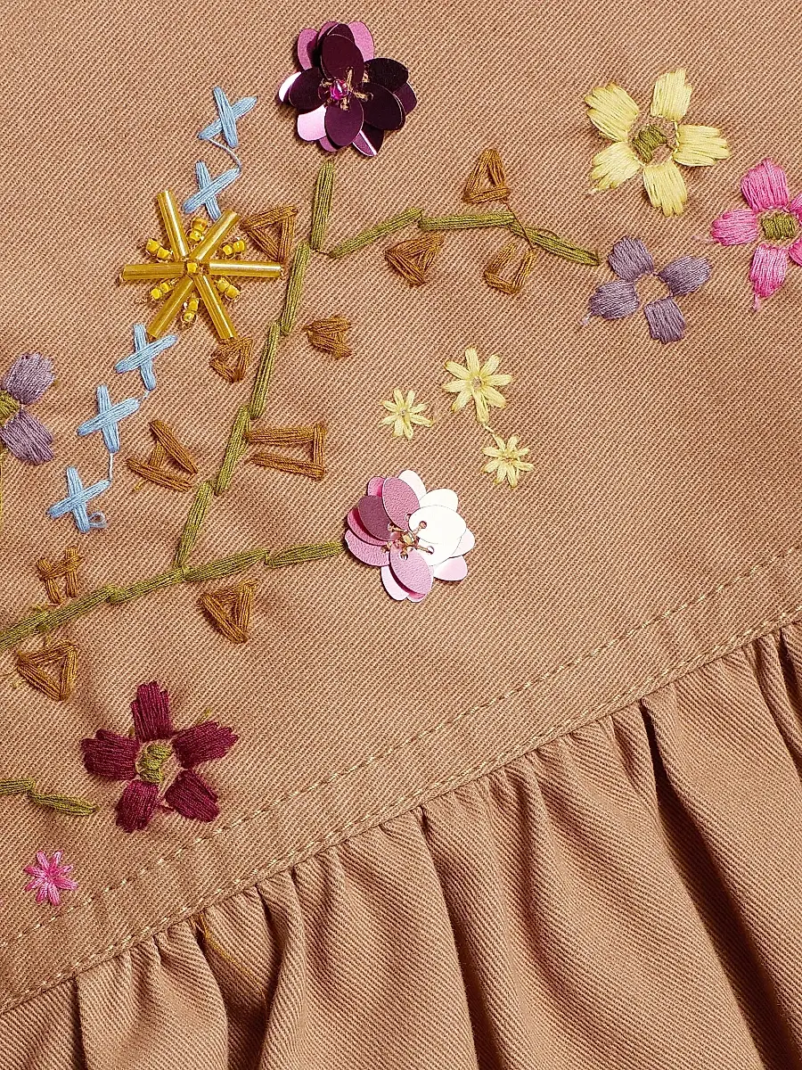 Cinq à Sept Women's Lyla Wildflower Embroidered Jacket | Thumbnail 7 Cinq à Sept Women's Lyla Wildflower Embroidered Jacket | Thumbnail 7