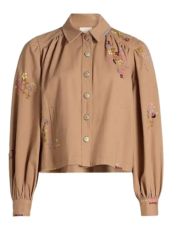 Women's Lyla Wildflower Embroidered Jacket