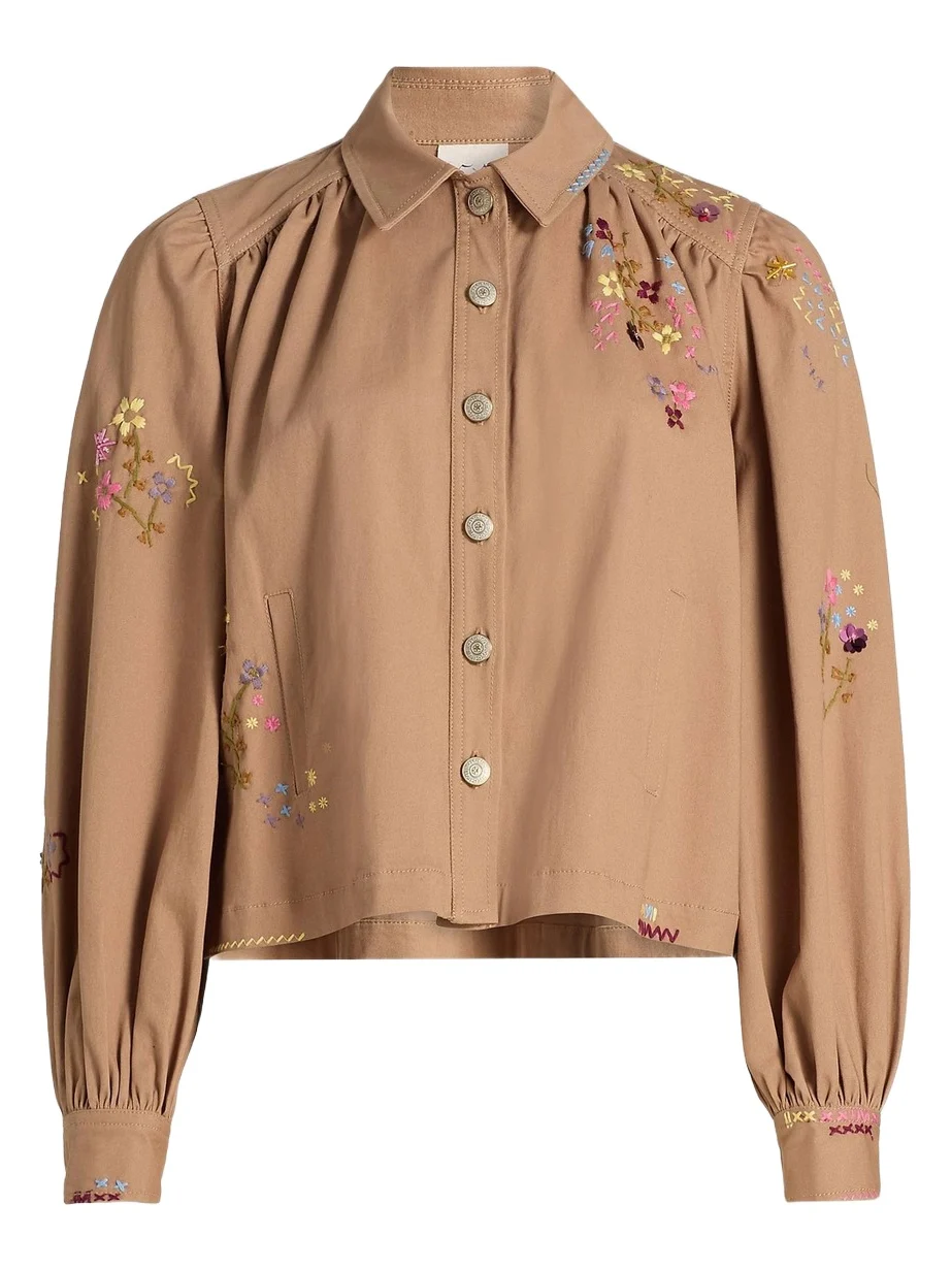 Cinq à Sept Women's Lyla Wildflower Embroidered Jacket