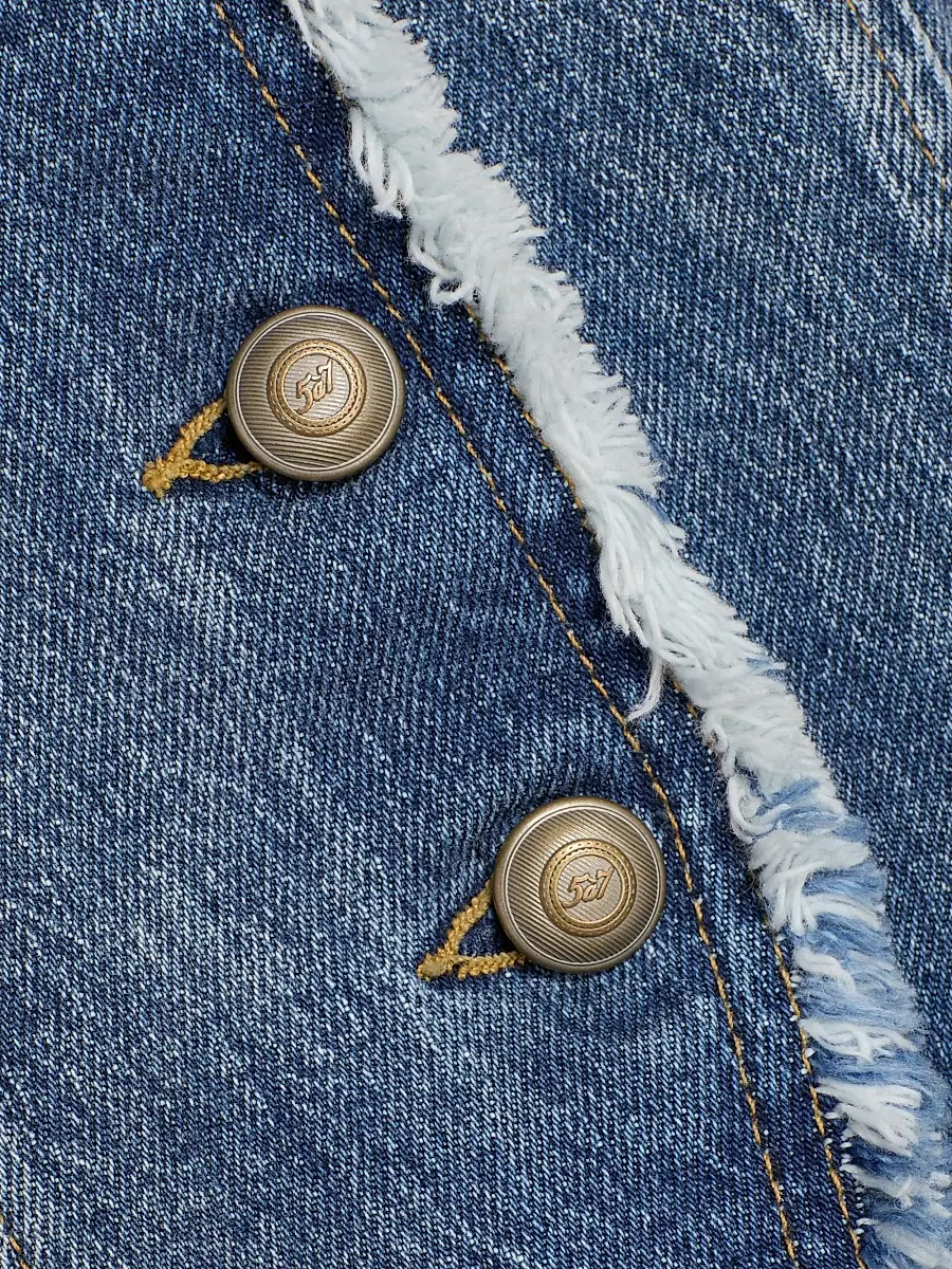 Cinq à Sept Women's Denim Avril Jacket | Thumbnail 7 Cinq à Sept Women's Denim Avril Jacket | Thumbnail 7