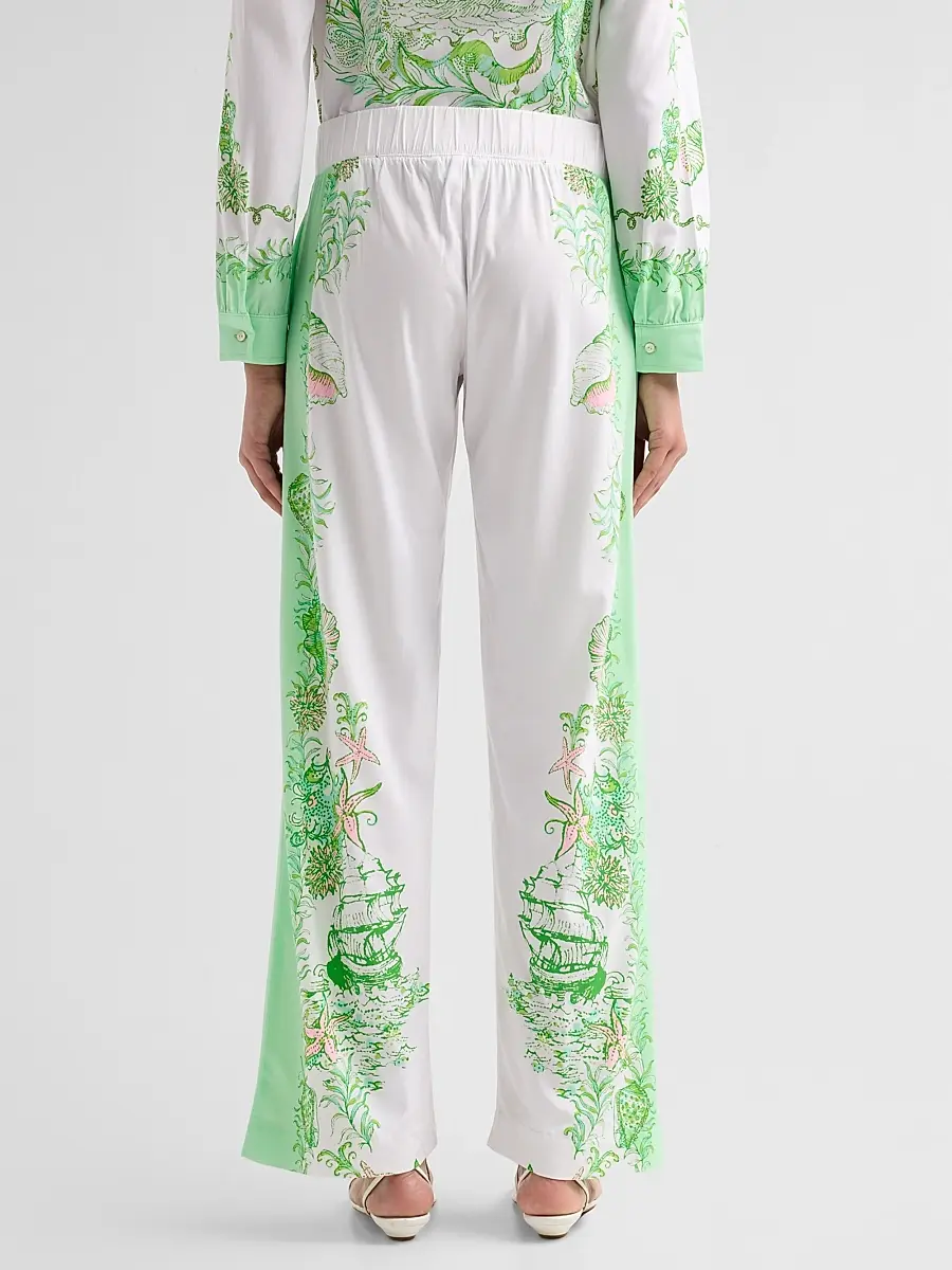 Lilly Pulitzer Women's Bal Harbour Printed Pants | Thumbnail 3 Lilly Pulitzer Women's Bal Harbour Printed Pants | Thumbnail 3