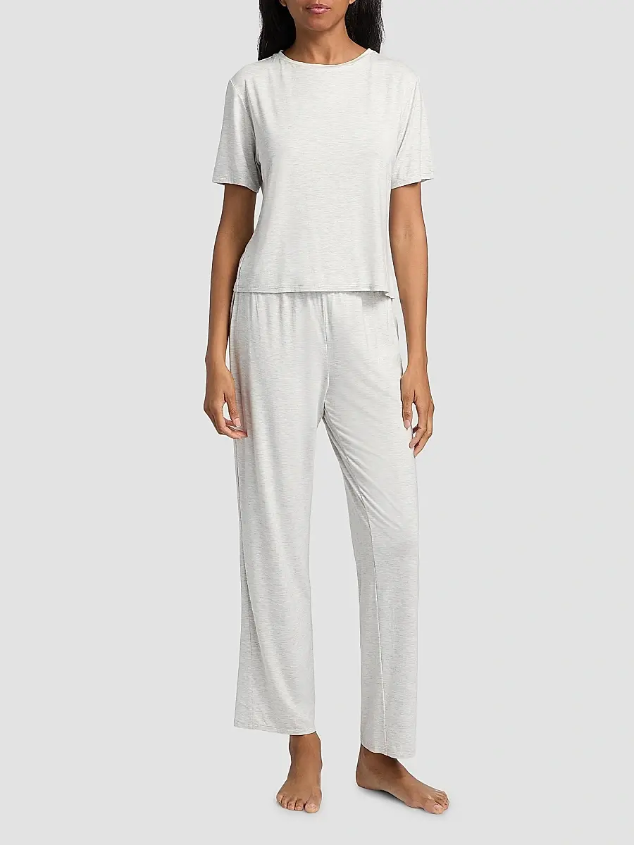 Natori Women's Feathers Essentials Solid Pajamas | Thumbnail 3