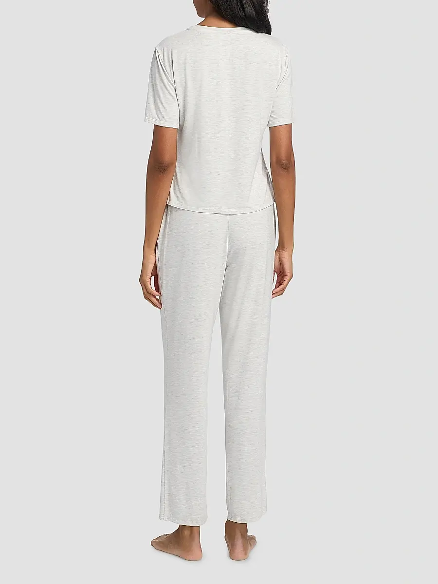 Natori Women's Feathers Essentials Solid Pajamas | Thumbnail 5