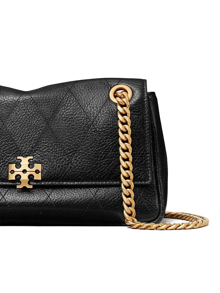Tory Burch Women's Charlie Quilted Leather Small Shoulder Bag | Thumbnail 7 Tory Burch Women's Charlie Quilted Leather Small Shoulder Bag | Thumbnail 7