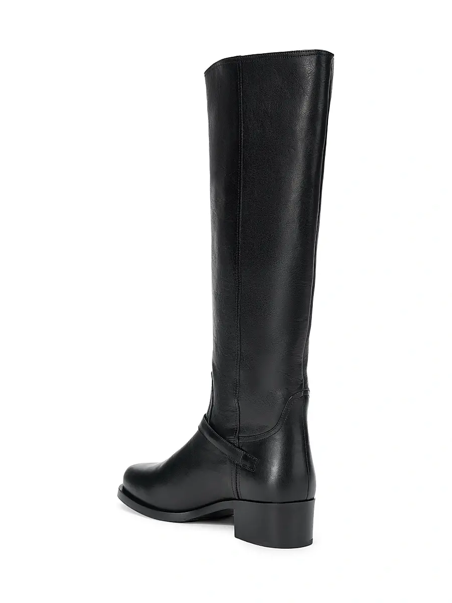 Staud Women's Brooklyn 50MM Leather Knee-High Boots | Thumbnail 3