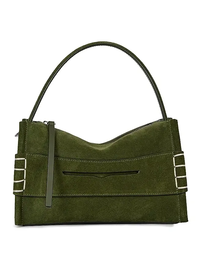 Women's Small Loafer Suede Top Handle Bag Women's Small Loafer Suede Top Handle Bag