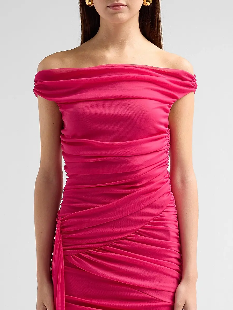 BLACK HALO Women's Amara Off-The-Shoulder Gown | Thumbnail 5 BLACK HALO Women's Amara Off-The-Shoulder Gown | Thumbnail 5