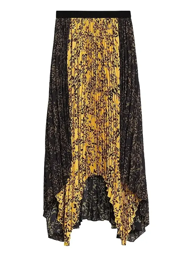 Women's Paulina Printed Pleated Midi Skirt Women's Paulina Printed Pleated Midi Skirt