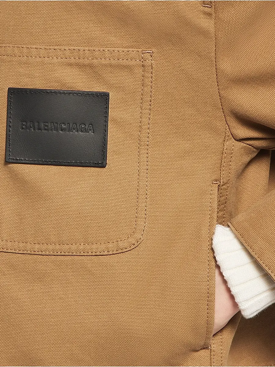 Balenciaga Women's Cropped Workwear Jacket | Thumbnail 6