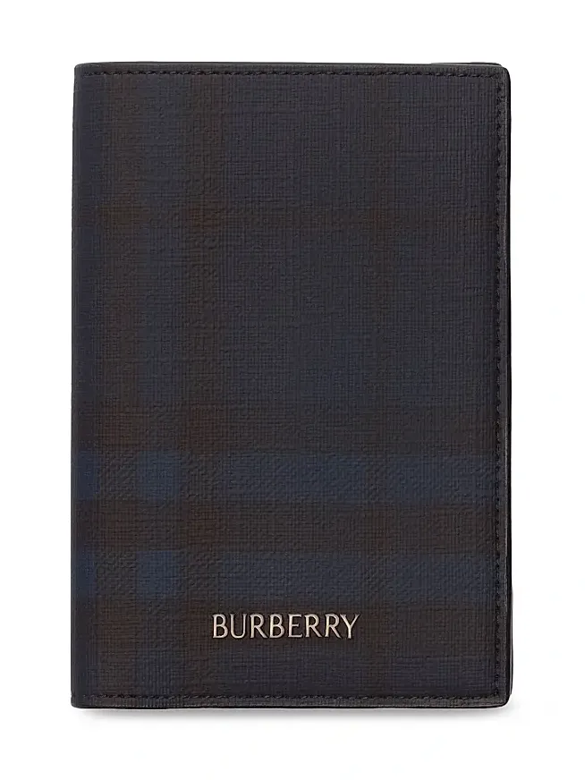 Burberry City Check Passport Holder