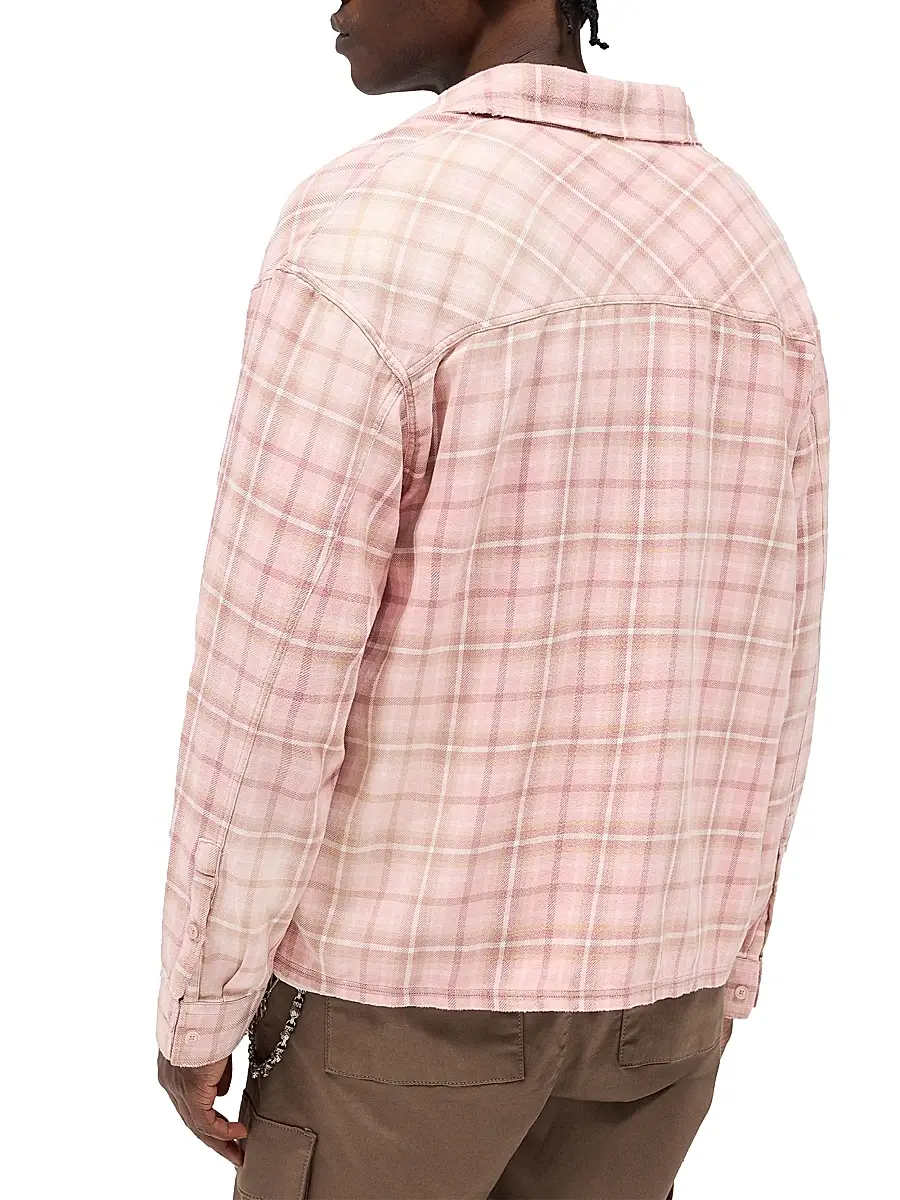 Represent Men's Legacy Check Cotton Shirt | Thumbnail 6