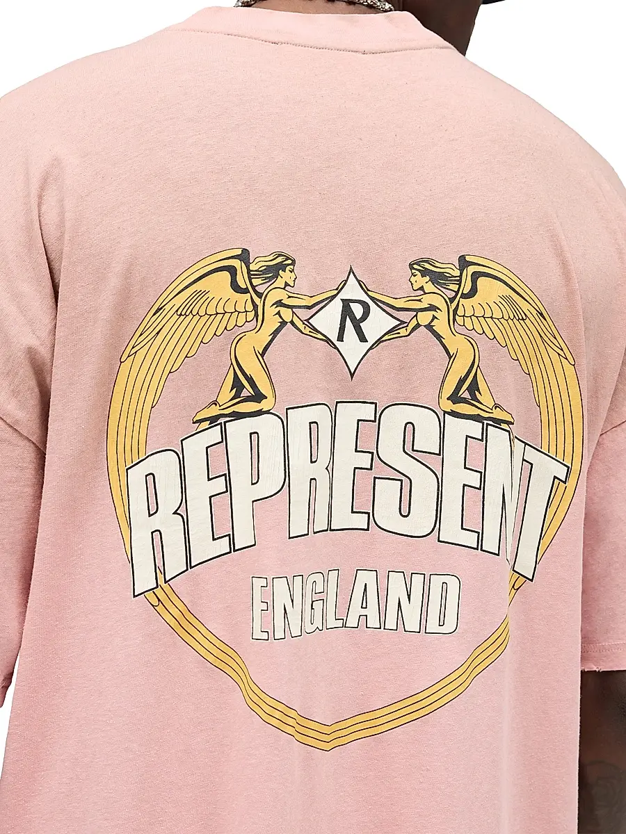 Represent Men's Legacy Angel Border Logo T-Shirt | Thumbnail 7 Represent Men's Legacy Angel Border Logo T-Shirt | Thumbnail 7