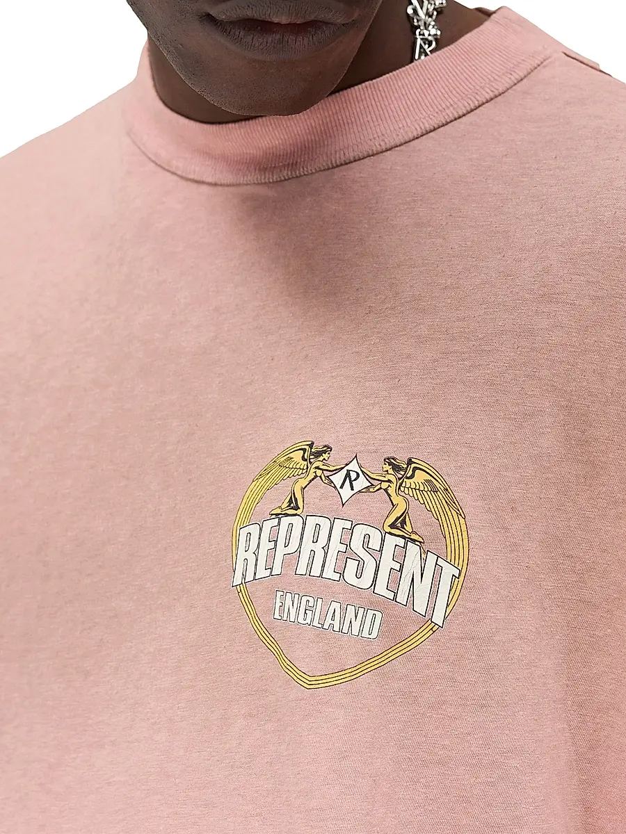 Represent Men's Legacy Angel Border Logo T-Shirt | Thumbnail 8 Represent Men's Legacy Angel Border Logo T-Shirt | Thumbnail 8