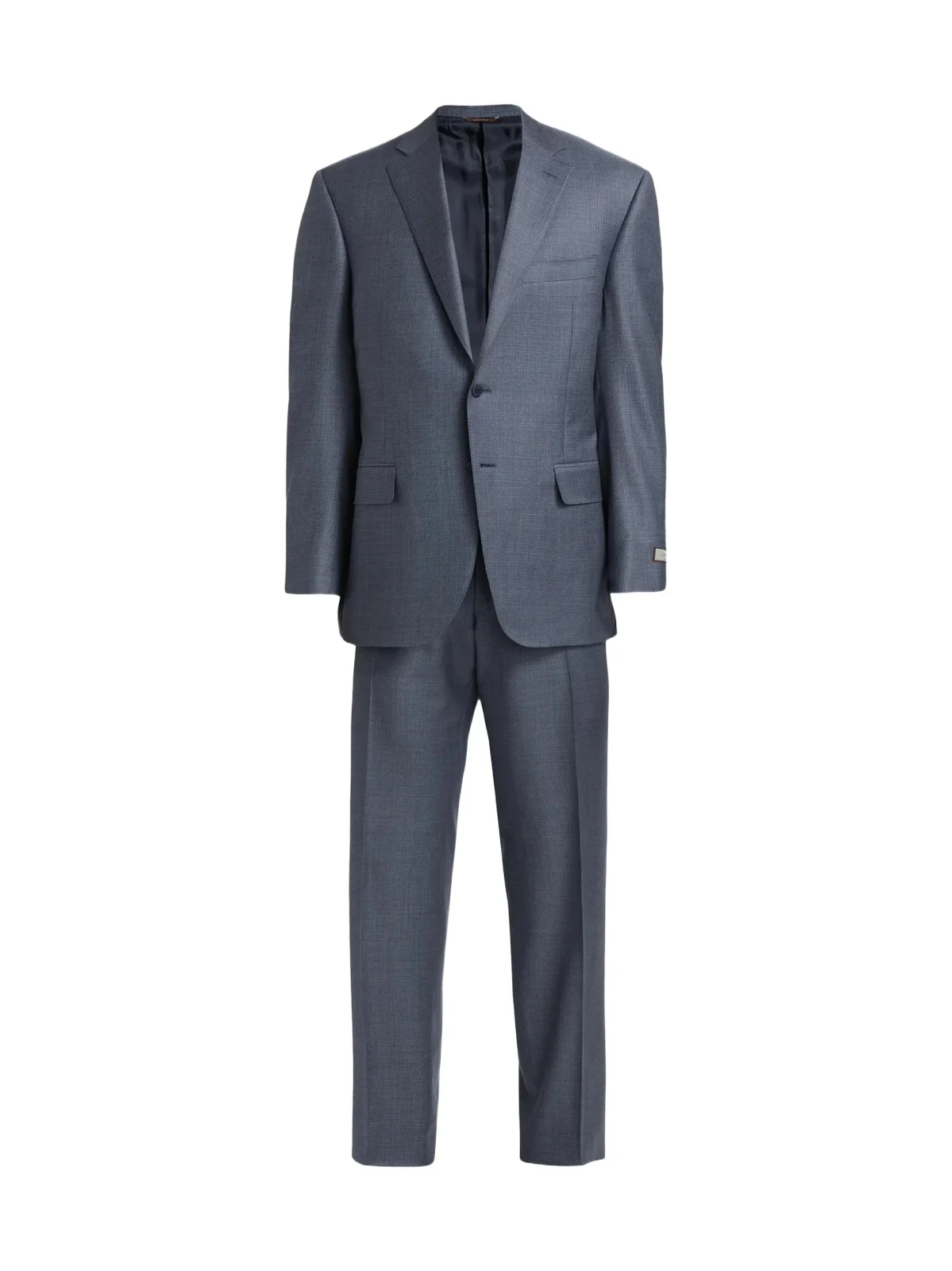 Canali Men's Micro Houndstooth Classic-Fit Wool Suit