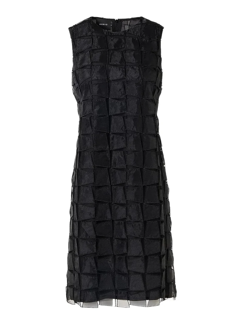 Women's Embroidered Organza A-Line Mini Dress Women's Embroidered Organza A-Line Mini Dress
