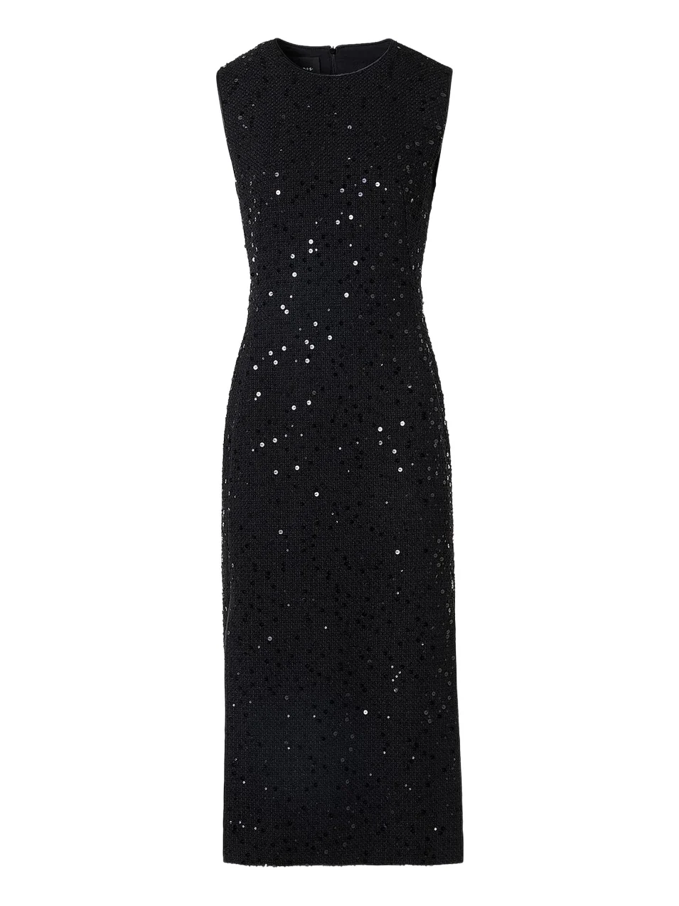 Women's Embellished-Tweed Sheath Midi Dress Women's Embellished-Tweed Sheath Midi Dress