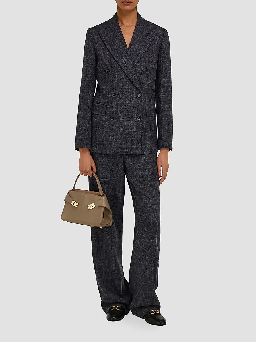 Ferragamo Women's Soft Hug Extra-Small Gancini Leather Top Handle Bag | Thumbnail 7 Ferragamo Women's Soft Hug Extra-Small Gancini Leather Top Handle Bag | Thumbnail 7