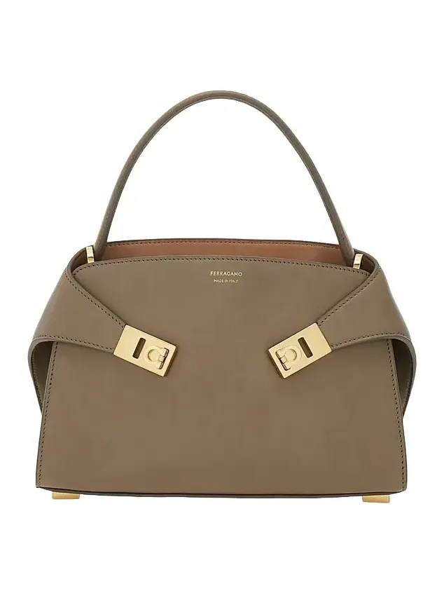 Women's Soft Hug Extra-Small Gancini Leather Top Handle Bag Women's Soft Hug Extra-Small Gancini Leather Top Handle Bag