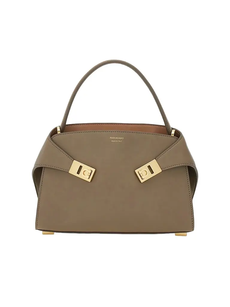 Women's Soft Hug Extra-Small Gancini Leather Top Handle Bag Women's Soft Hug Extra-Small Gancini Leather Top Handle Bag