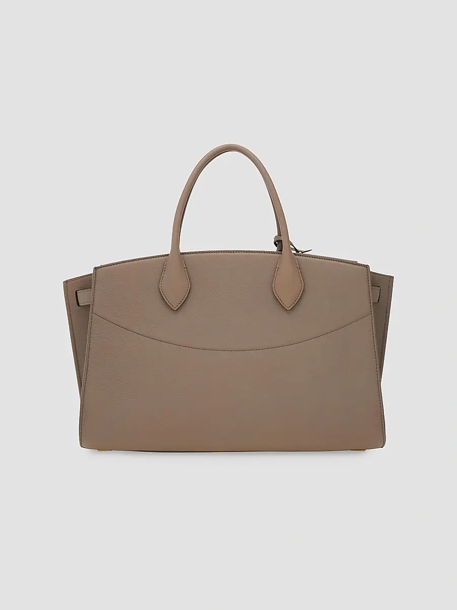 Ferragamo Women's New Studio Soft Large Leather Top Handle Bag | Thumbnail 3 Ferragamo Women's New Studio Soft Large Leather Top Handle Bag | Thumbnail 3