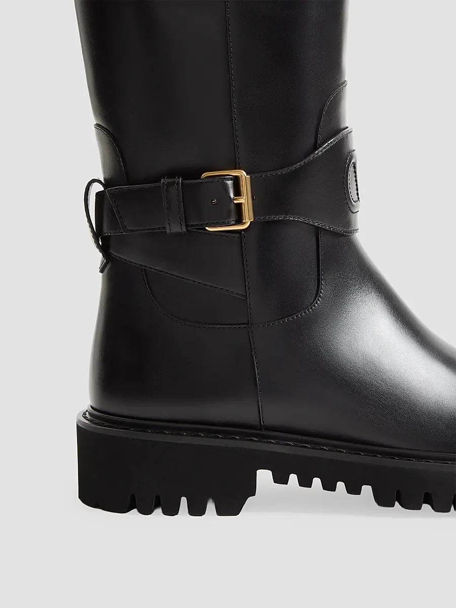 Valentino Women's VLogo Signature 40MM Calfskin Boots | Thumbnail 6 Valentino Women's VLogo Signature 40MM Calfskin Boots | Thumbnail 6