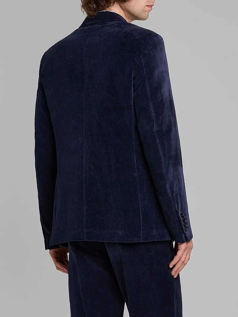Jil Sander Men's Velvet Single-Breasted Jacket | Thumbnail 3 Jil Sander Men's Velvet Single-Breasted Jacket | Thumbnail 3
