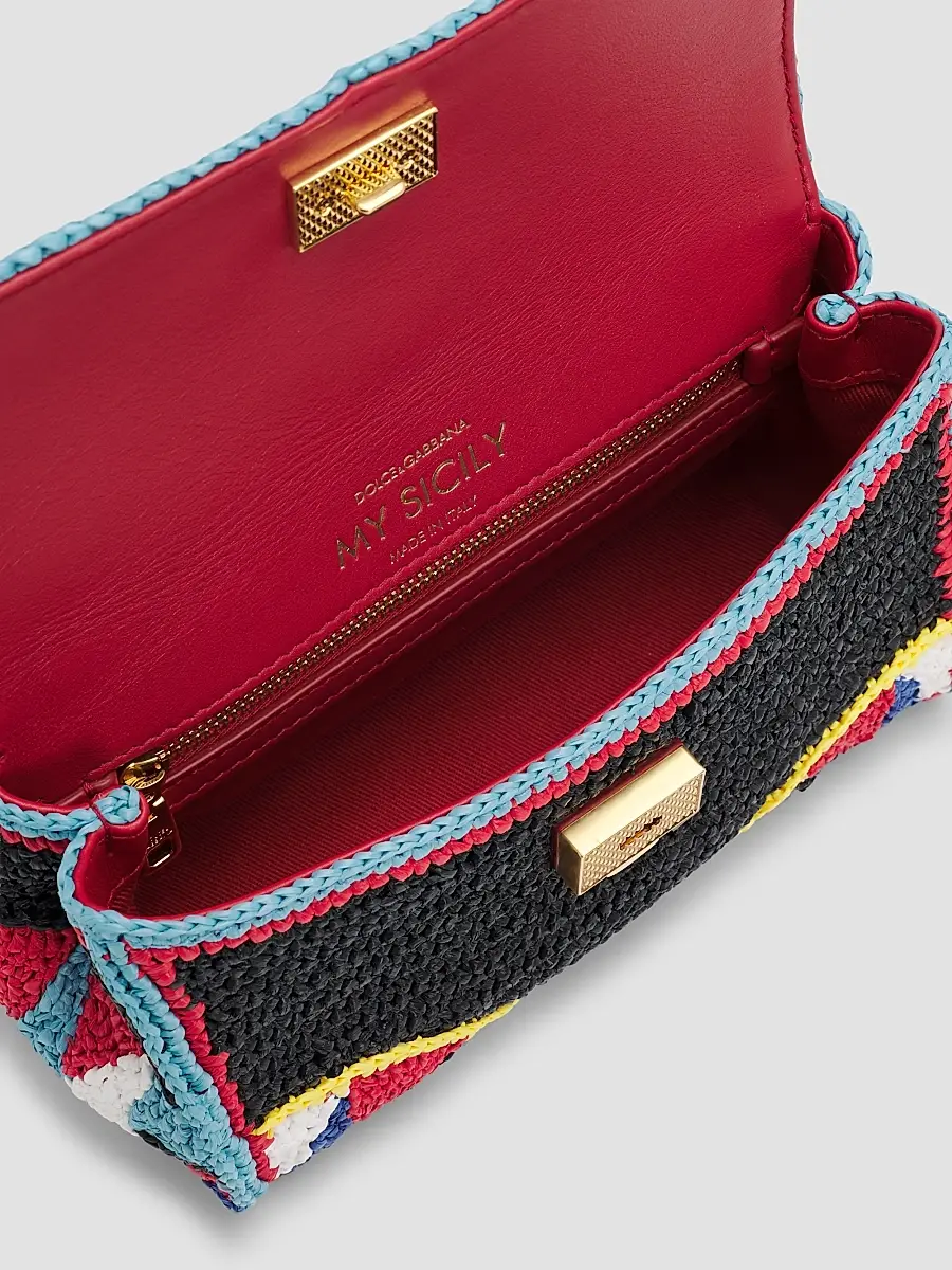 Dolce & Gabbana Women's Anticipo Carretto Top Handle Bag | Thumbnail 3 Dolce & Gabbana Women's Anticipo Carretto Top Handle Bag | Thumbnail 3