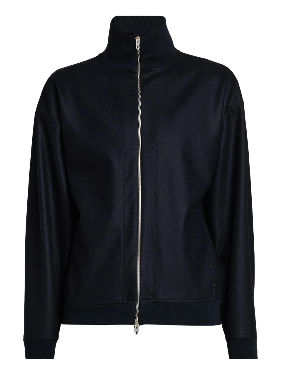 Men's Melton Wool Zip-Front Jacket Men's Melton Wool Zip-Front Jacket