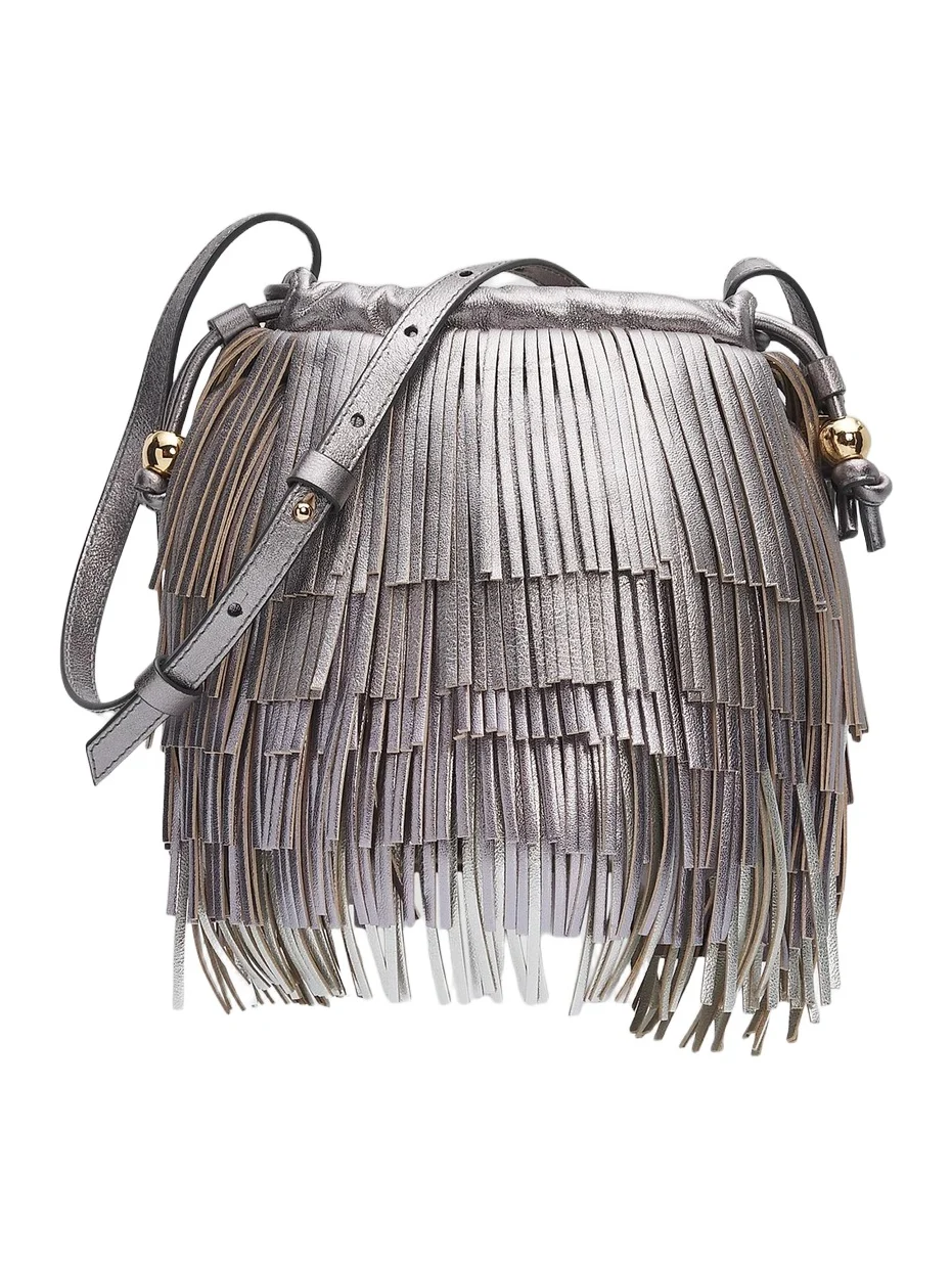 Women's Leather Fringe Crossbody Bag Women's Leather Fringe Crossbody Bag