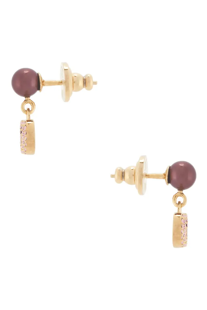 Valentino Garavani Vlogo Signature Pearl Earrings | Thumbnail 2