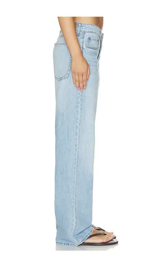 rag & bone Featherweight Cam Low Rise Full Straight Jeans | Thumbnail 3 rag & bone Featherweight Cam Low Rise Full Straight Jeans | Thumbnail 3