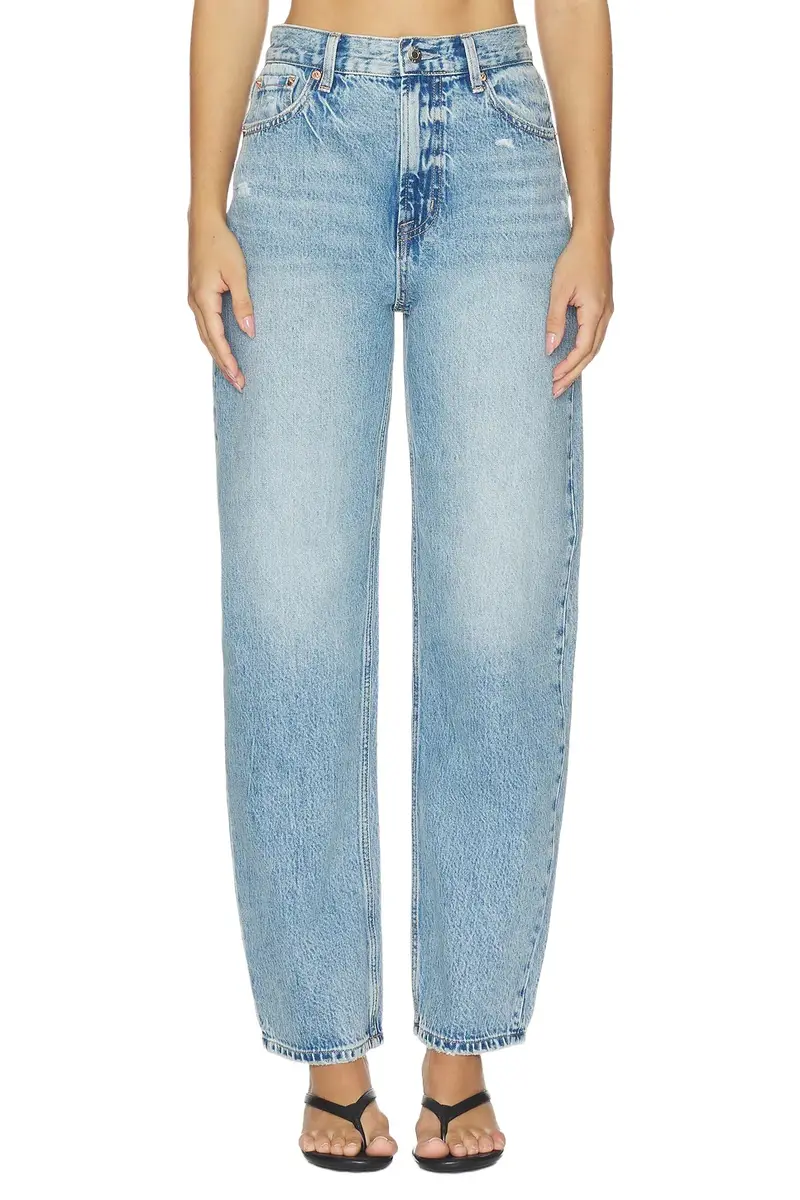 Wes High Rise Barrel Jeans Wes High Rise Barrel Jeans